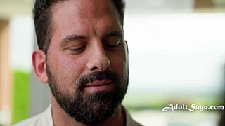 Brunette babes in backdoor anal scene