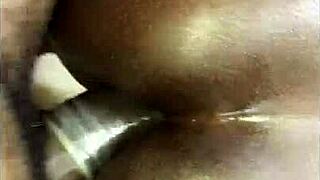 Super Deep Anal for Brunette in Homemade African Doggystyle Scene