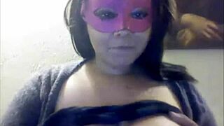 Big Beautiful Woman Enjoys Playing with Her Toy