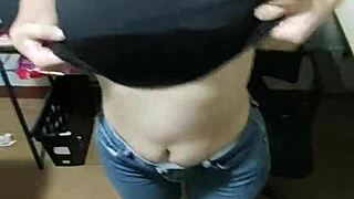 hora extra com o chefinho sucking big black cock in office blowjob