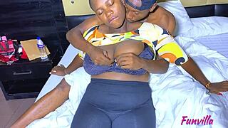 i can't believe how sweet and busty this african girl is, damn!