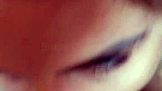 Wife surprisses husband with lingrie, asks to fuk her pusy and as, gets cum in mouf.