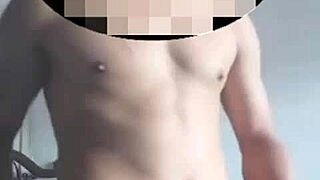 why is this latina dancing while extracting cum?