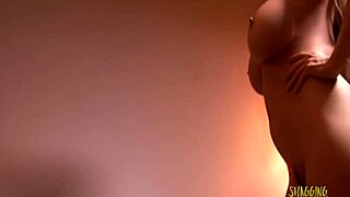 Big Tits Brunette June Summers Flexes Before Hardcore Fucking in Heels