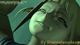 Toga Face With Deku, Intense Creampie Cumshot After Kissing And Blowjob On Monster Cock!