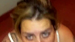 Girlfriend licks and sucks cock deepthroat until swallowing cum!