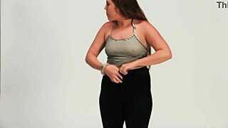 Behind the scenes with tiffany peirce in a naked photoshoot interview.