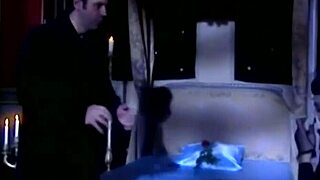 laurie sinclair shines in steamy vintage retro scene