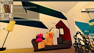 I'm fuckin' this nasty human in missionary on my yatch, her big ass bouncin' on my monster cock.