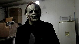 natzinha morena had anal sex with michael myers on halloween night, taking his big cock deep in her pussy. amateurs watched the hardcore assfucking.