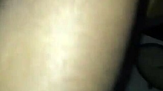 big ass bounces wildly on young lad's cock in public!