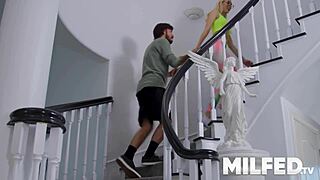 Her Mom Touches Herself While Watching Us Fuck