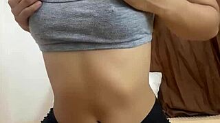 Incredible petite teen's horny pussy