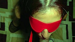 Bdsm submissive slave satisfies her fantasy