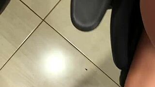 Perverted Stepfather Interrupts Stepdaughter For Sex Toy Fun!