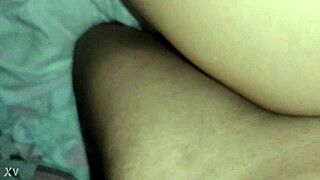 Amateur prostitute shows detailed little pussy close up in explicit scene