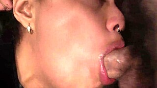 my stepsister couldn’t hold back moans while teasing my cock and waiting for cum