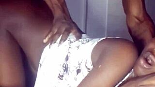 full video of hard fuck for my little african teen slut, feeling submissive with monster cock