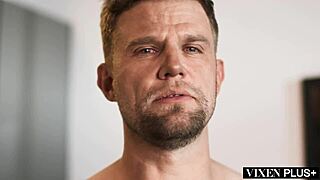 Voluptuous Mom Heidi Intensely Fucks Stud with Rimjob and Facial