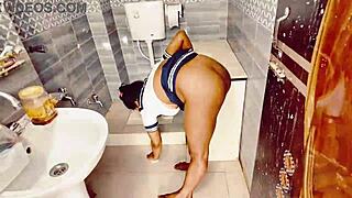 Desi Threesome Finishes with Cum