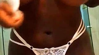 ebony big tits bouncing while i admire that ass