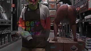 queen rogue and gibby the clown's home depot sextape full video