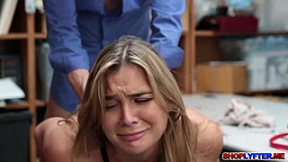 Lp Officer Catches Sexy Babe Pounding Hard.