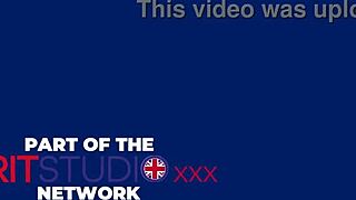 Sexy nurse Brooks sucks off a patient in hospital uniform