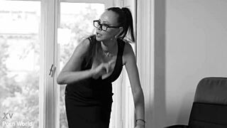 i invited colleagues for a dp fuck fest as nympho teacher monika fox