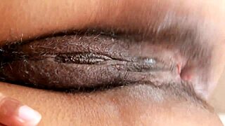 Making My Hairy Pussy Wet And Creamy