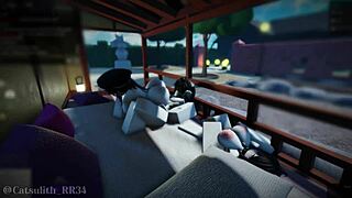 They returned for more threesome fun with big tits