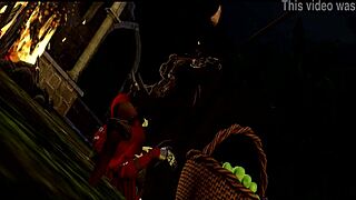 Little Red Rides the Monster Wolf