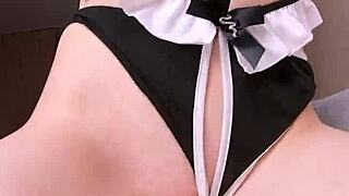 Barely Legal Teen Bunny Girl Riding Dick With Tight Pussy Vertical