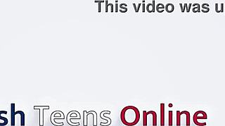 Teen Kxttens Experiences Her First Cumshot In Compilation