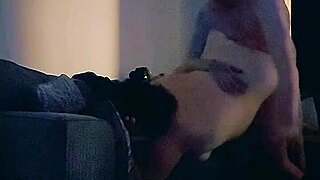Hey, I'm back home so horny. Watch me pound my moaning wife hard in the living room!