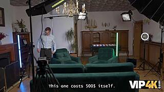 Cam girl turns pornstar to clear debts with Vip4k