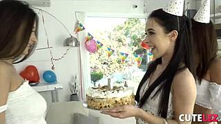 happy birthday to these lesbians licking and fingering each other passionately 😘