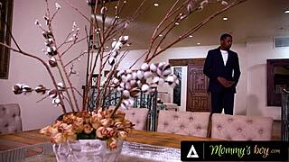 Mommy's Boy: Hung Stud Catches Milf Wife Kagney Linn Karter Masturbating On Cam