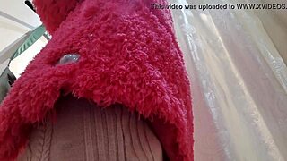 Italian Stepmother Flashes Ass And Pussy In Dressing Room