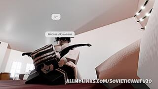 Roporn - Liz Gets Filled Up by a Lucky Follower at Home