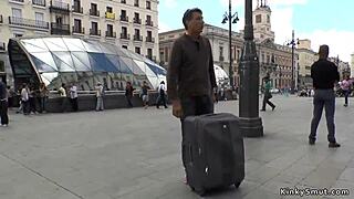 Spanish slut paraded!