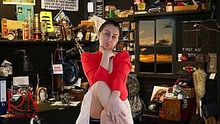 it's weird having you in my home, staring at my sexy legs in high heels