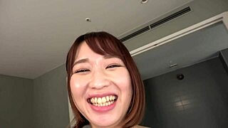 Neat College Student Experiences Intense Squirting Sessions in Bed with F-Cup Details