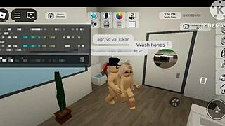 Yo, I’m banging this chick in Brookhaven until I finish - Roblox