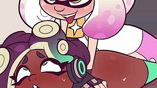 pearl starts the action in this futanari hentai clip with intense cartoon moves.