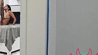 Hidden affair feels thrilling as I take my friend's Brazilian wife with big natural tits in a cuckold group session