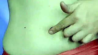 Hey, check out this navel fetish session with my hot gym trainer