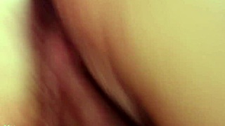 Amateur wife gets pounded hard in raw homemade action on the bed