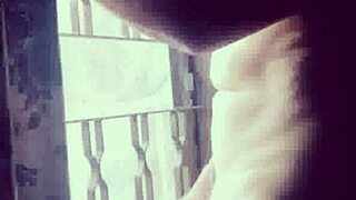 turkish exhibitionist flashes and masturbates solo during outdoor action in arab country setting