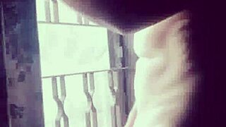 turkish exhibitionist flashes and masturbates solo during outdoor action in arab country setting